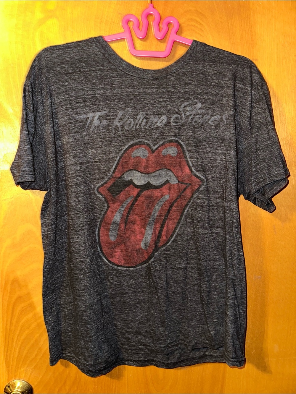 The Rolling Stones Classic Script Tongue Graphic Tee